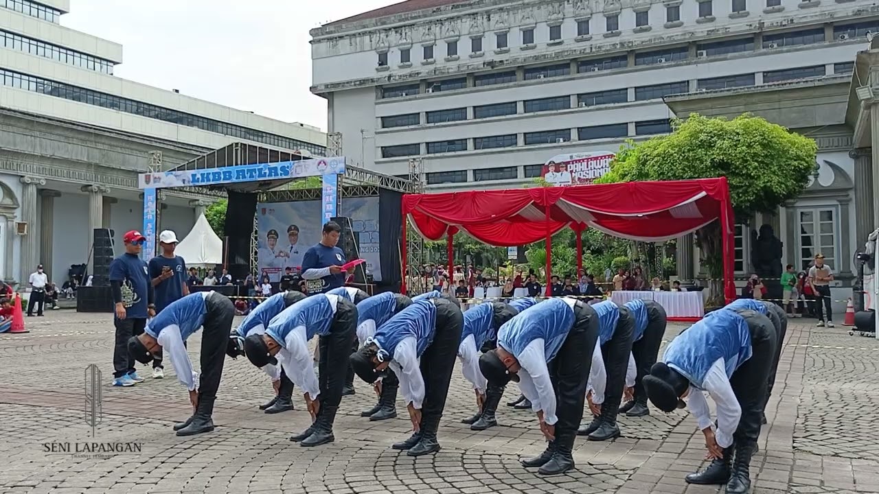 PASKIBRA SMPN 27 SEMARANG dalam LKBB ATLAS KOTA SEMARANG 2025