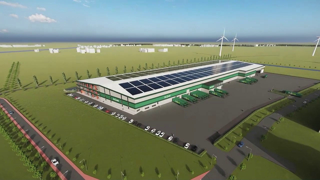 InSus B.V. - Bedrijfspand ontwerp van Middendorp