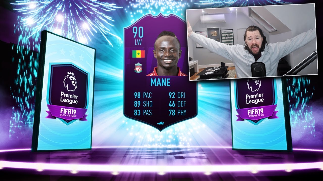 90 RATED LW SADIO MANE PLAYER OF THE MONTH! - FIFA 19 Ultimate Team