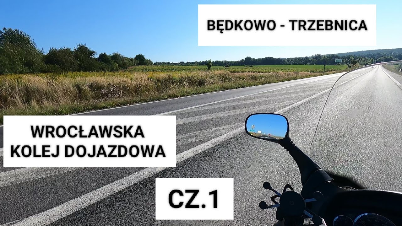 Schmalspurbahn - Będkowo - Trzebnica - SZLAKIEM KOLEJKI WĄSKOTOROWEJ cz.1 | #motovlog 16