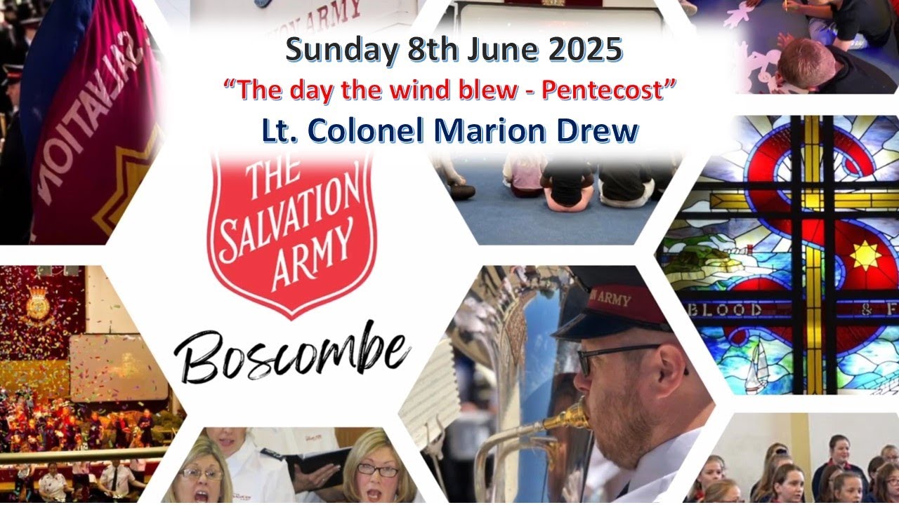 Sunday Worship at Boscombe - Sunday 8th June 2025 - Pentecost