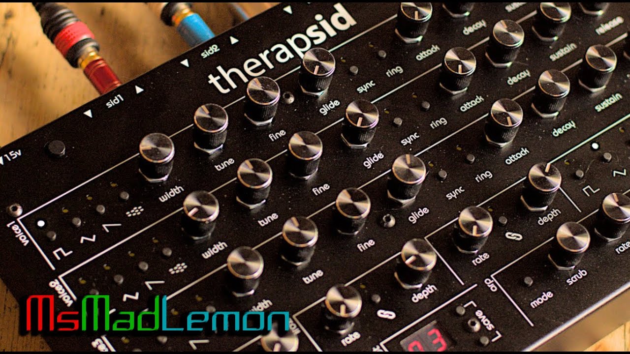 TherapSID MIDI Synth Exploration - With 6581 & 8580 SID Chips and Polyend Tracker