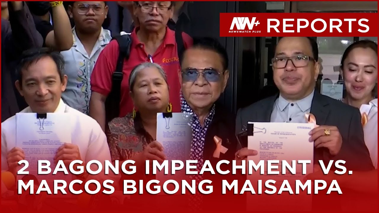 2 bagong impeachment vs. Marcos bigong maisampa | NewsWatch Reports