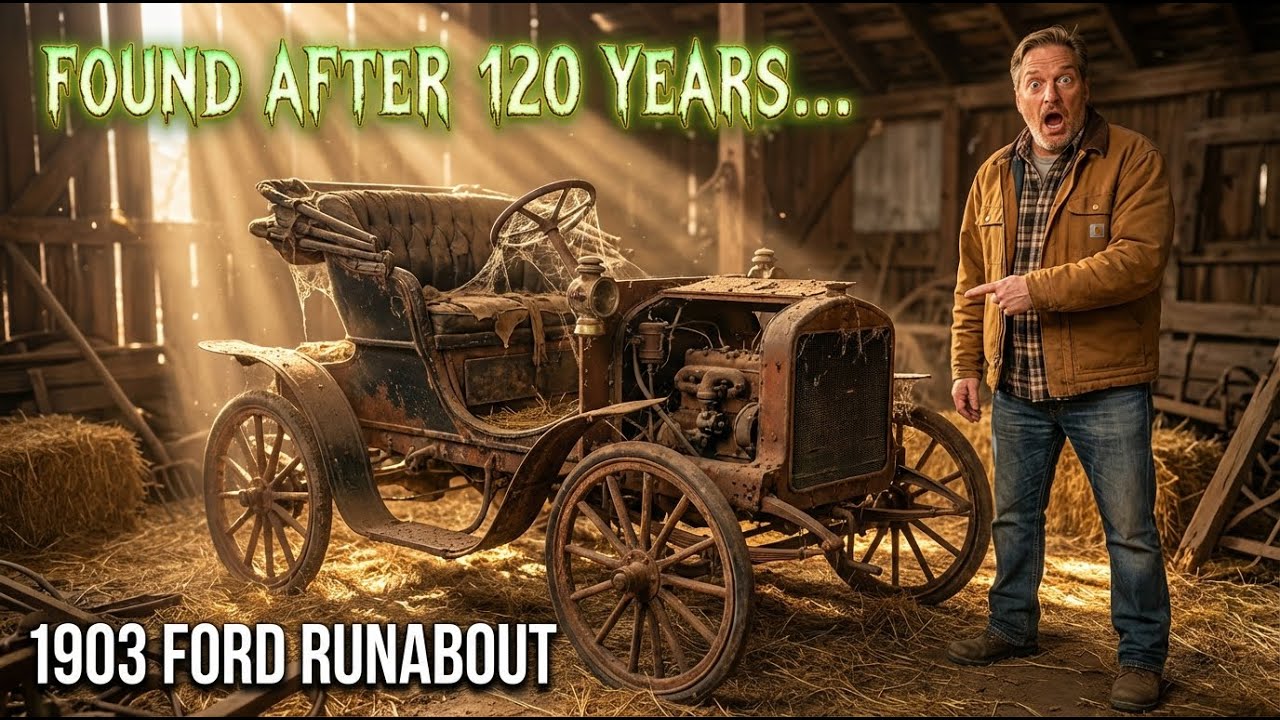 Abandoned 1903 Ford Model A Found BURIED — Full ASMR Restoration | No Talking