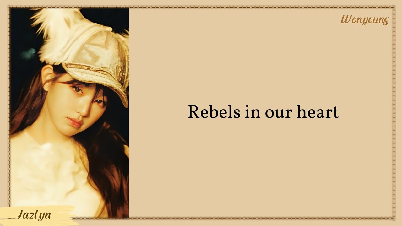 IVE (아이브) 'REBEL HEART' Easy Lyrics