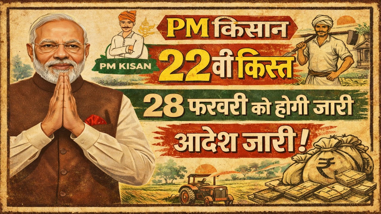 PM किसान 22वीं किस्त LIVE अपडेट! 28 फरवरी को होगी जारी #pmkisansammannidhiyojana