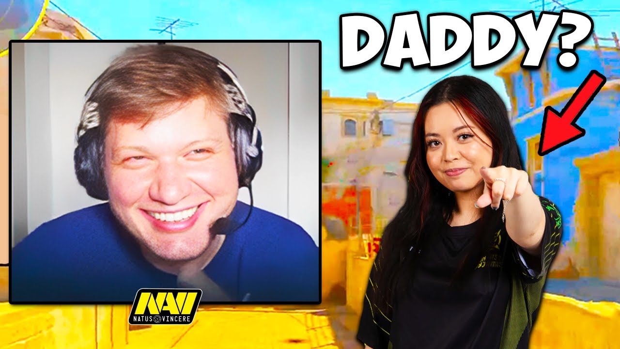 S1MPLE FALLS IN LOVE WHILE PLAYING FACEIT! CS2 BEST AIM! CSGO Twitch Clips