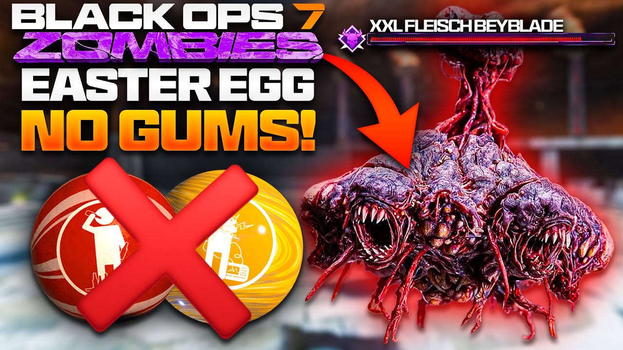 KEINE GUMS = KEIN PROBLEM - Ashes of the Damned Easter Egg - NO GUM (Black Ops 7 Zombies)