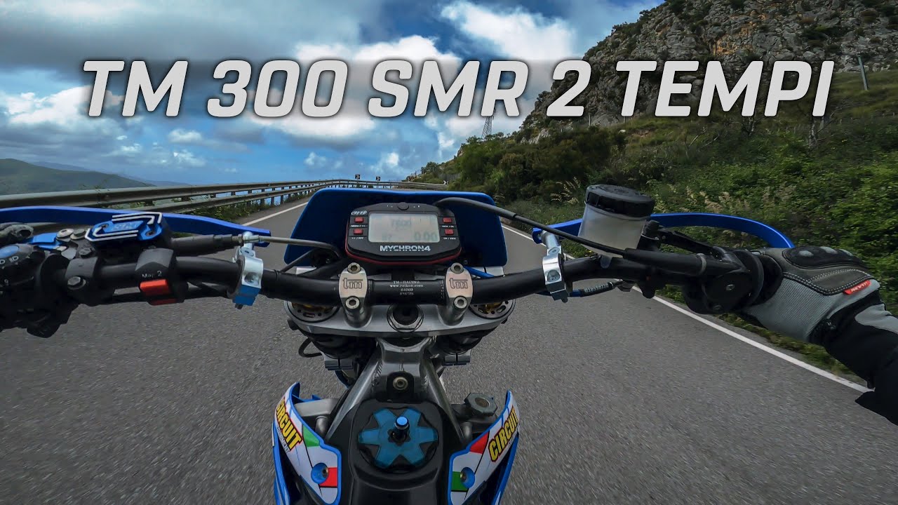 È INDESCRIVIBILE 😂 - TM 300 MOTARD 2 TEMPI Test ride