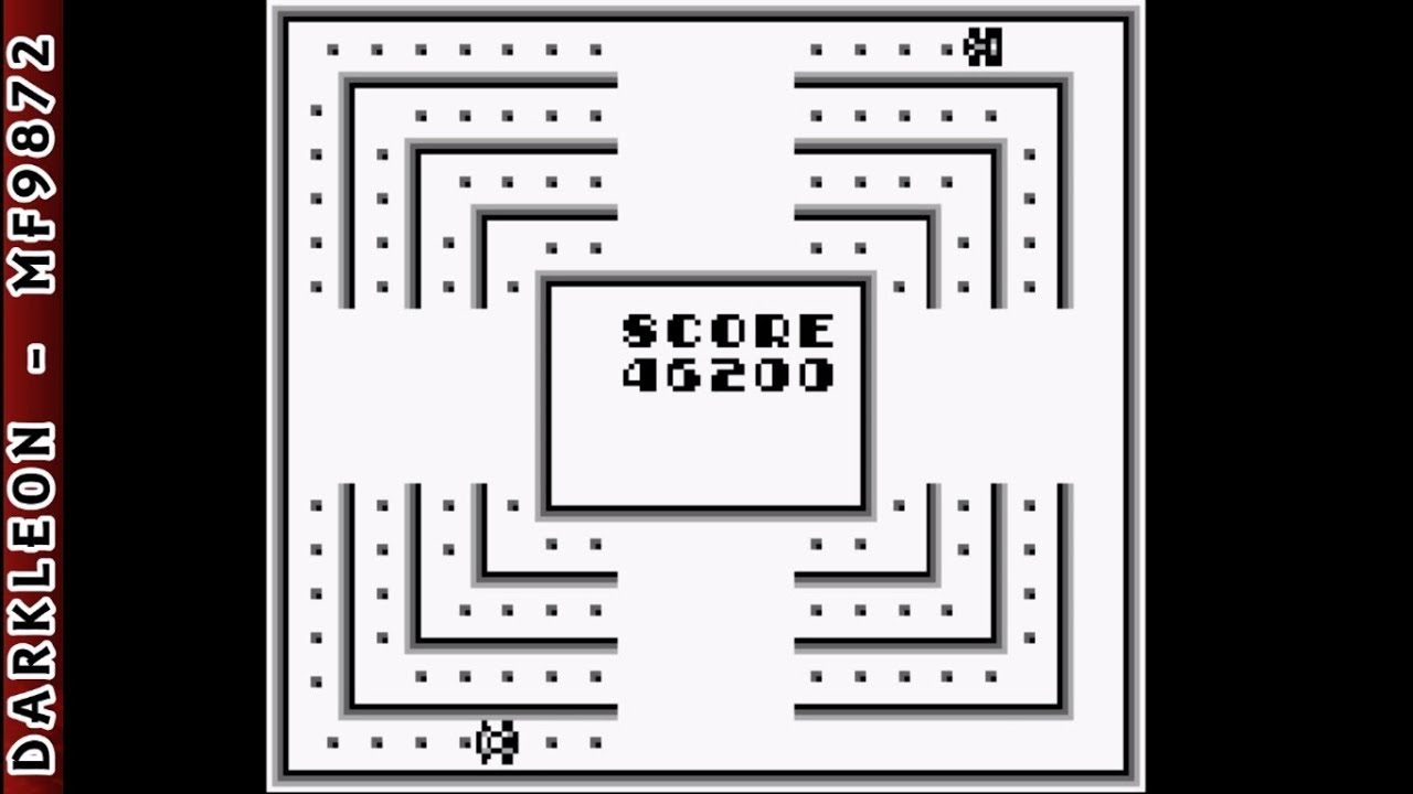 Game Boy - Power Racer &copy; 1990 Tecmo - Gameplay