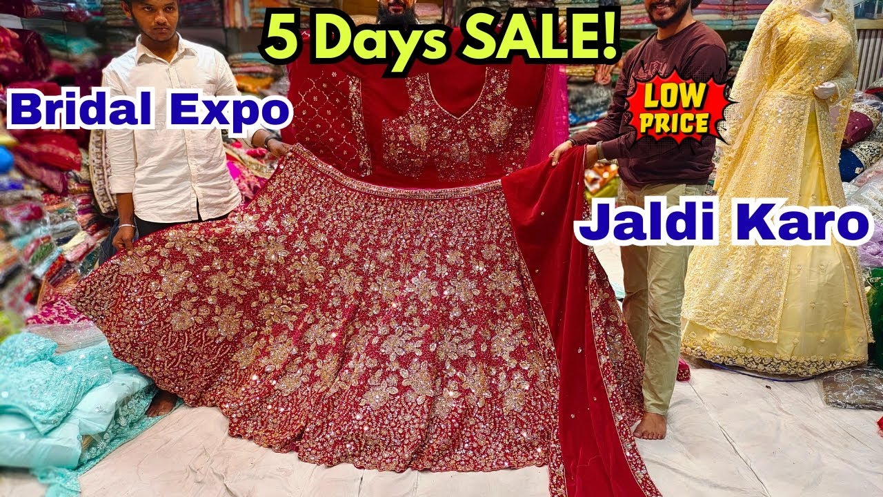 Bridal Expo Dhamaka 💃| 5 Days Mega SALE | Bridal Dresses | Sarees | Garara Adaa Creation Hyderabad