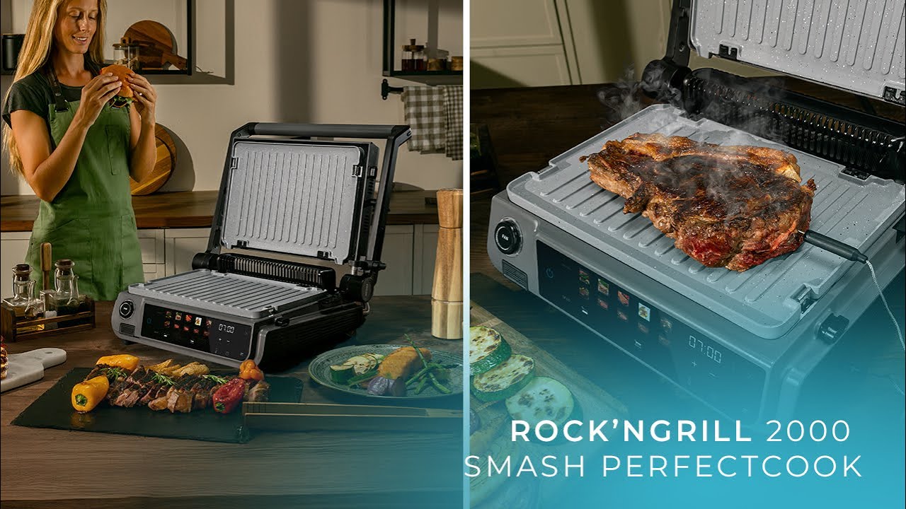 Grills - Rock'nGrill 2000 Smash PerfectCook