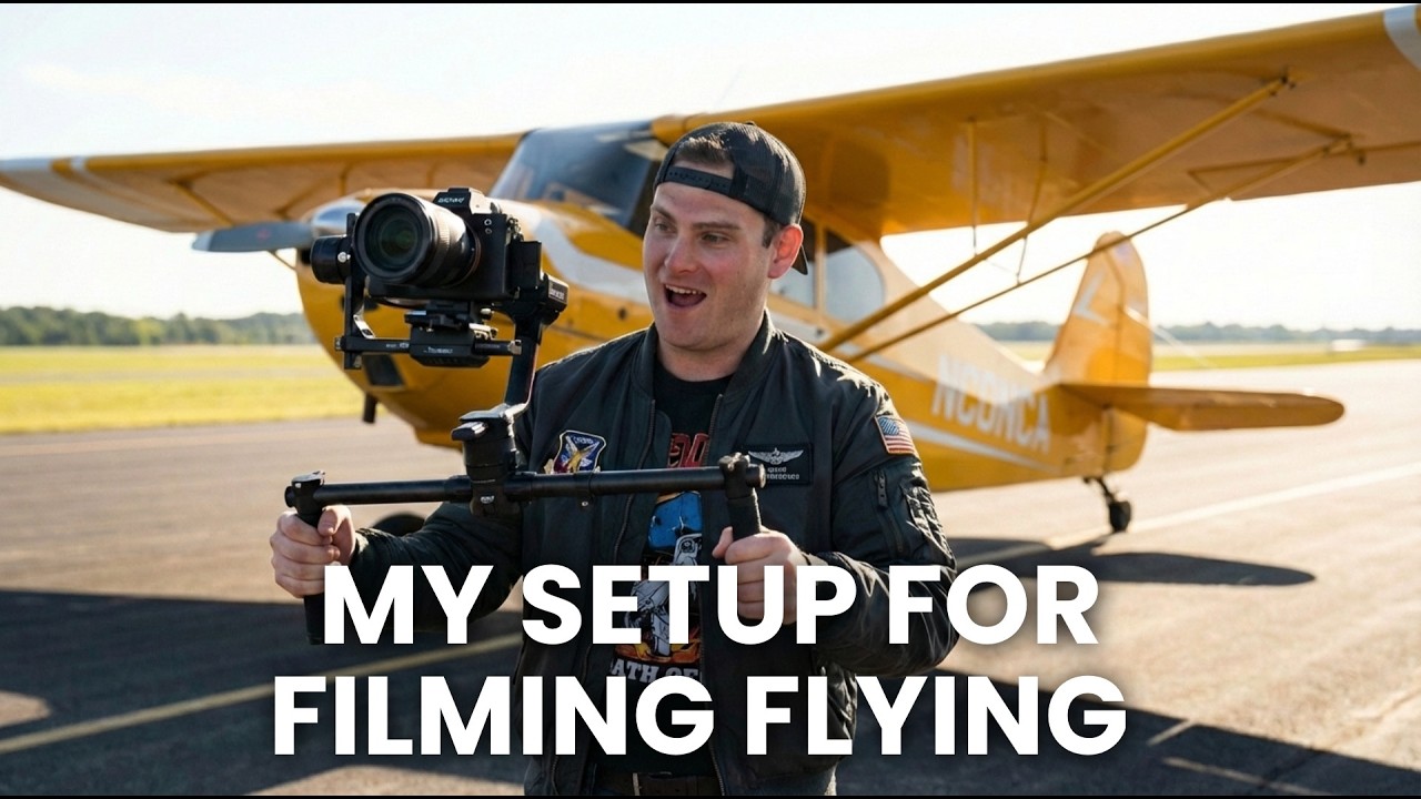 The Best Camera Setup for Filming Planes