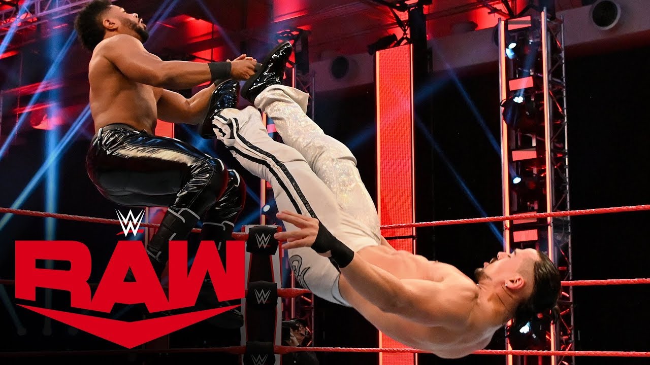 Tehuti Miles vs. Angel Garza: Raw, April 13, 2020