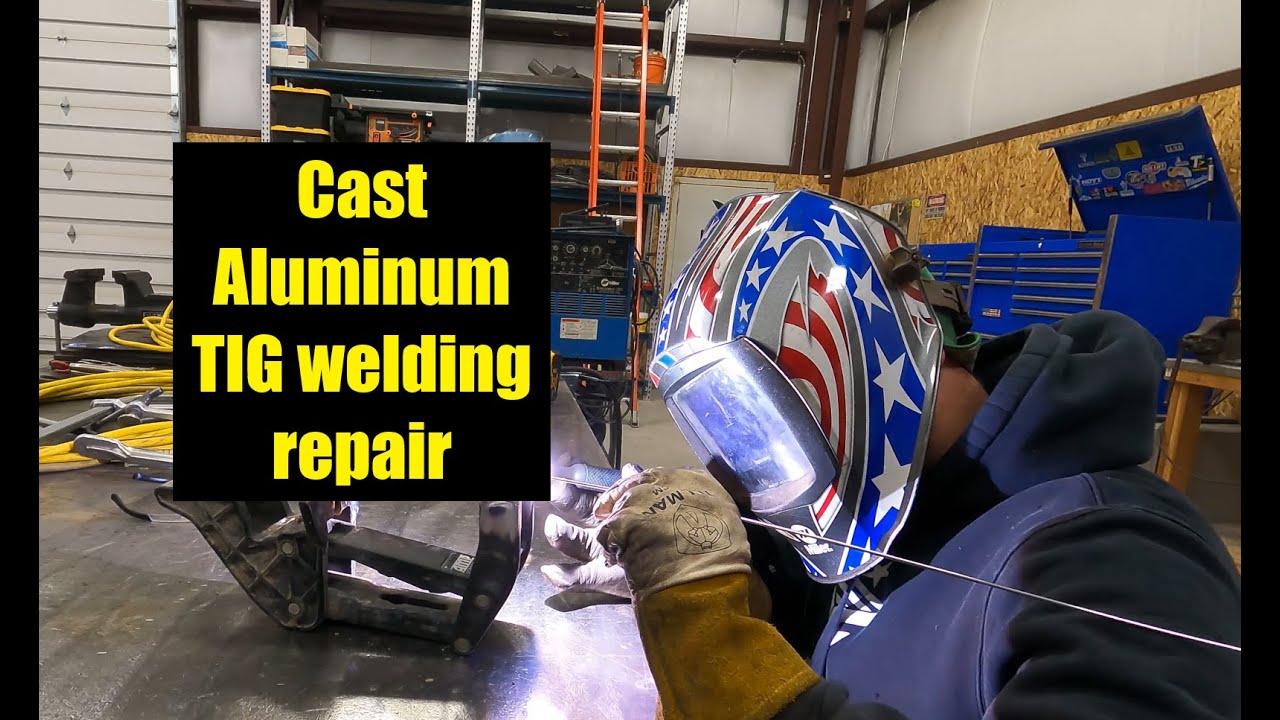 Aluminum cast TIG welding repair