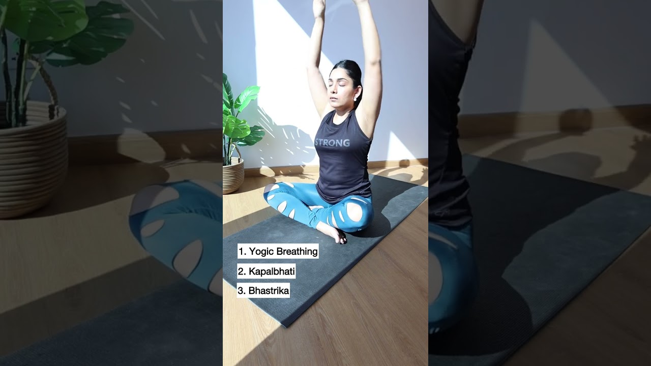 5 Pranayama you should practice daily #pranayama #dailyyoga