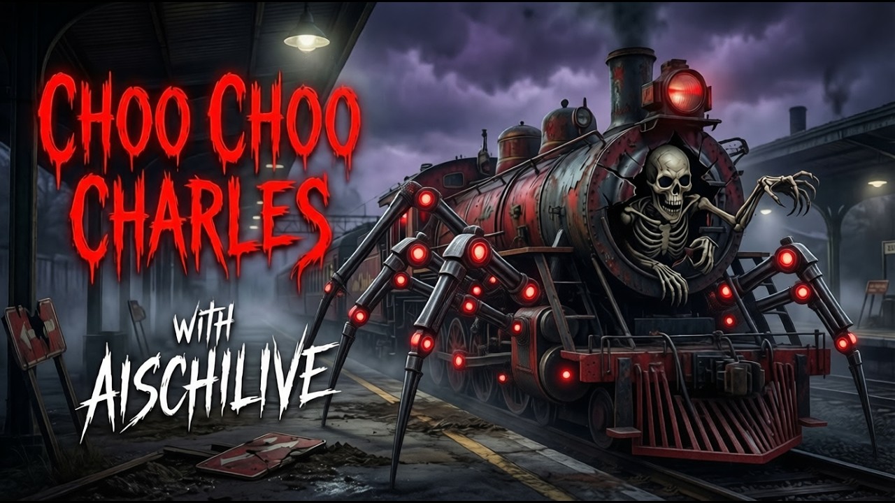 🔴LIVE CHOO CHOO CHARLES HORROR TRAIN WITH AISCHILIVE!