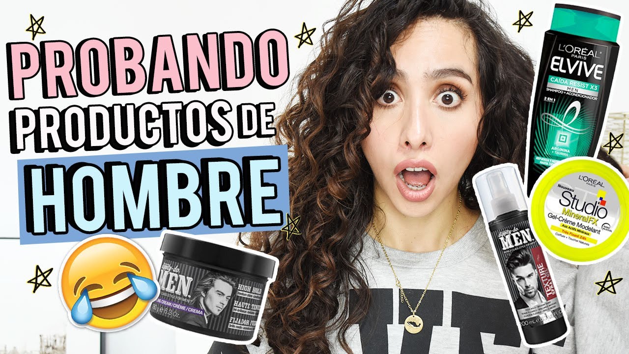 PRUEBO PRODUCTOS PARA HOMBRE! 😎 El RESULTADO NO LO CREERÁS!