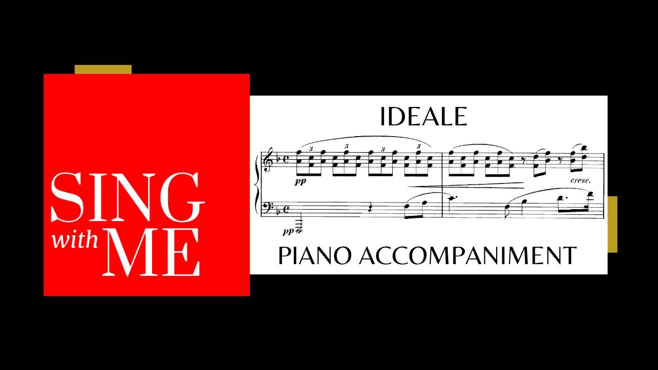 Ideale - Tosti - Accompaniment low voices