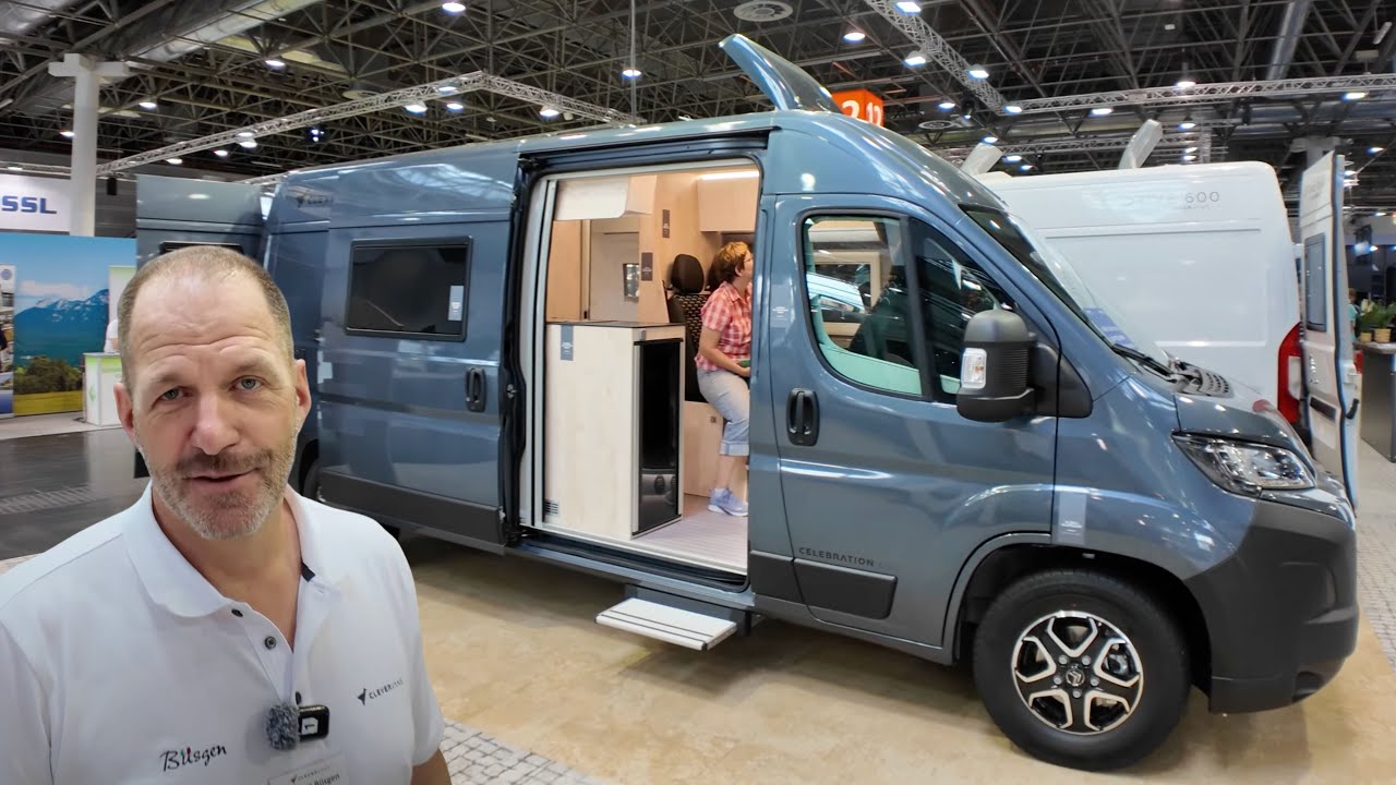 Wohnmobile 2025: Clevervans Celebration 600 mit durchgehender Sichtachse mit Heribert Büsgen