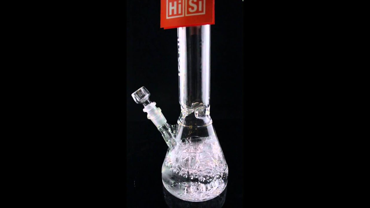 Hi Si Glass 15&rdquo; Beaker Base Water Pipe