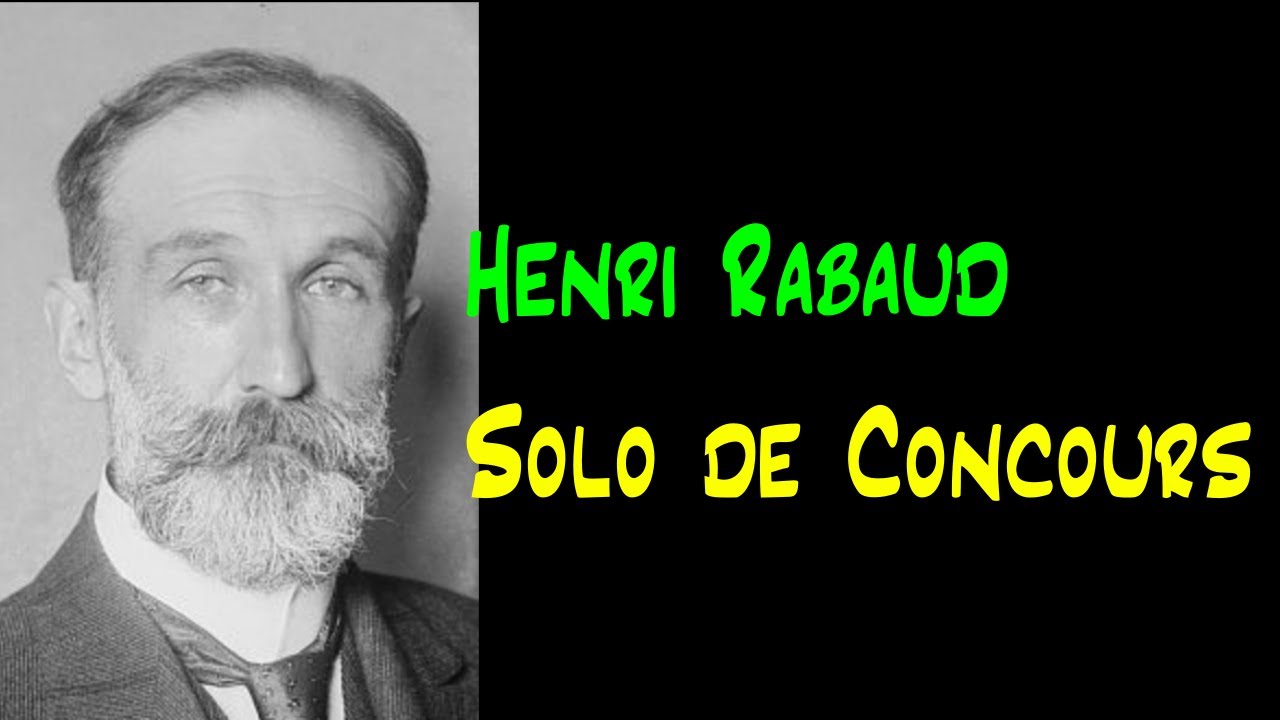 Henri Rabaud: Solo de Concours for E-flat clarinet and piano - Manuel Gangl & Chiemi Tanaka