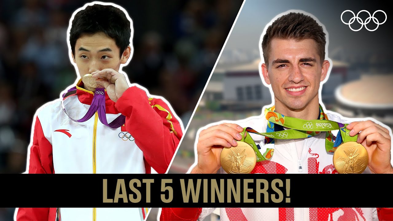 Last 5 Men's Floor Exercise Winners🥇