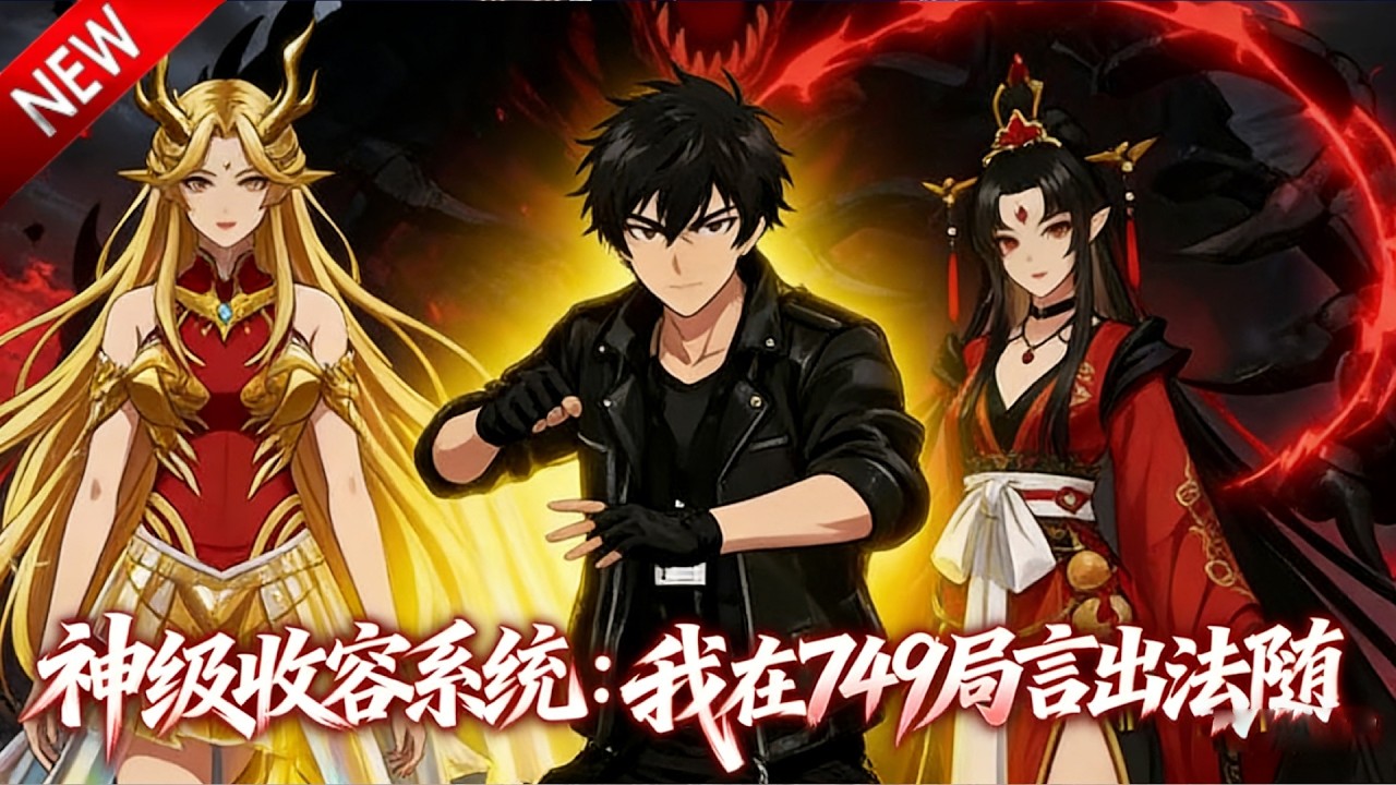 💥【新番上线】穿越获万界系统，入职收容超自然机构，携同伴破局逆袭掌控规则！《神级收容系统，我在749局言出法随》全集 Multi SUB #热血 #漫剧 #动漫魔女