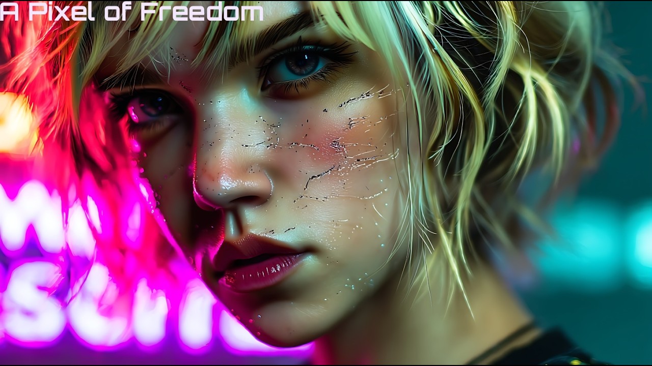 A Pixel of Freedom 🎙️ RS//GL!TCH – (Rhea Syn) Modern Alternative Rock / Electronic Rock