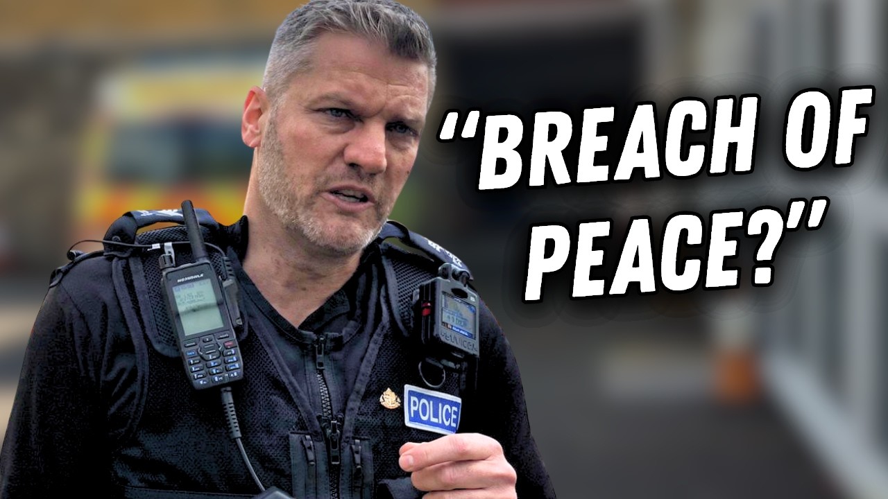 UK Police Try Breach of the Peace THREATS &mdash; Auditor Shuts It Down | UK Audits