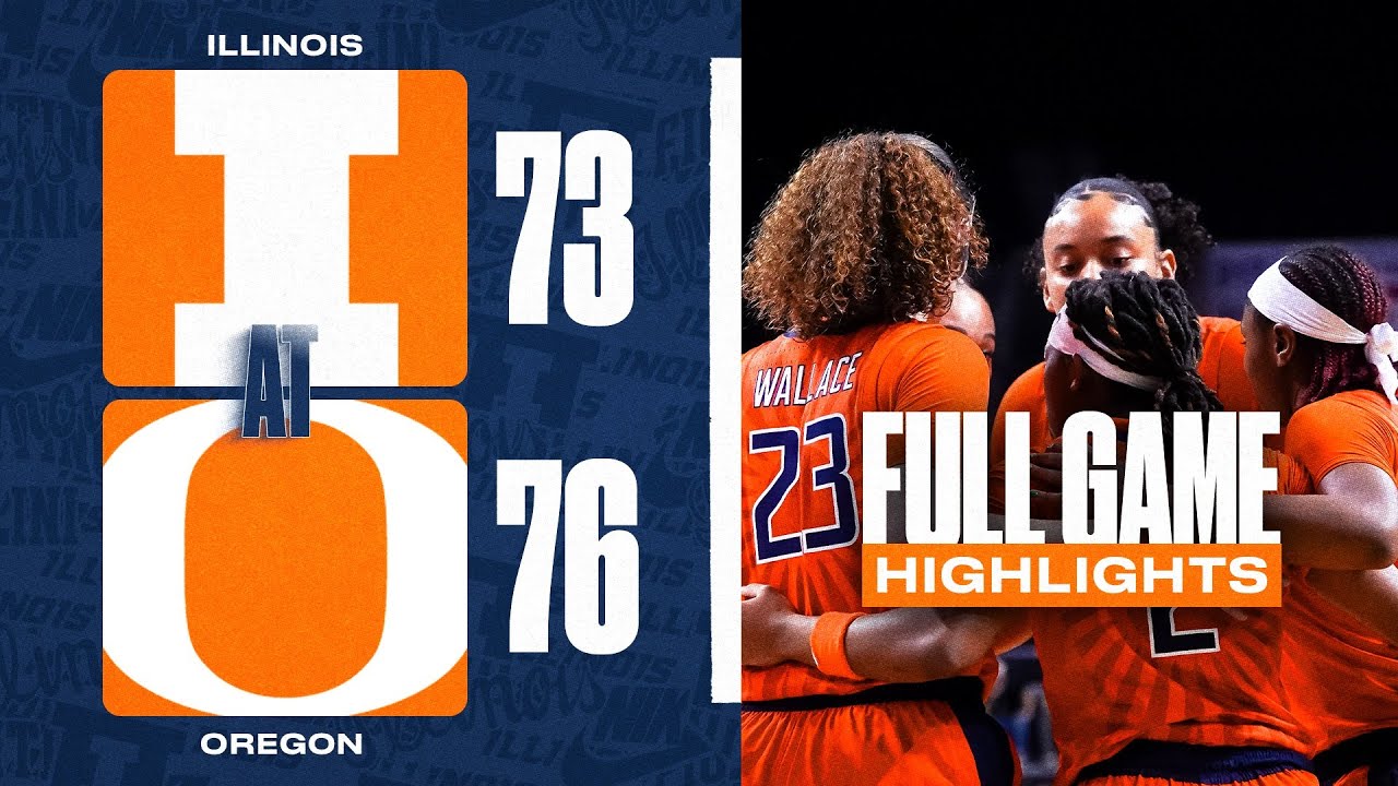 Illinois Women's Basketball | Highlights at Oregon (2/4/26)