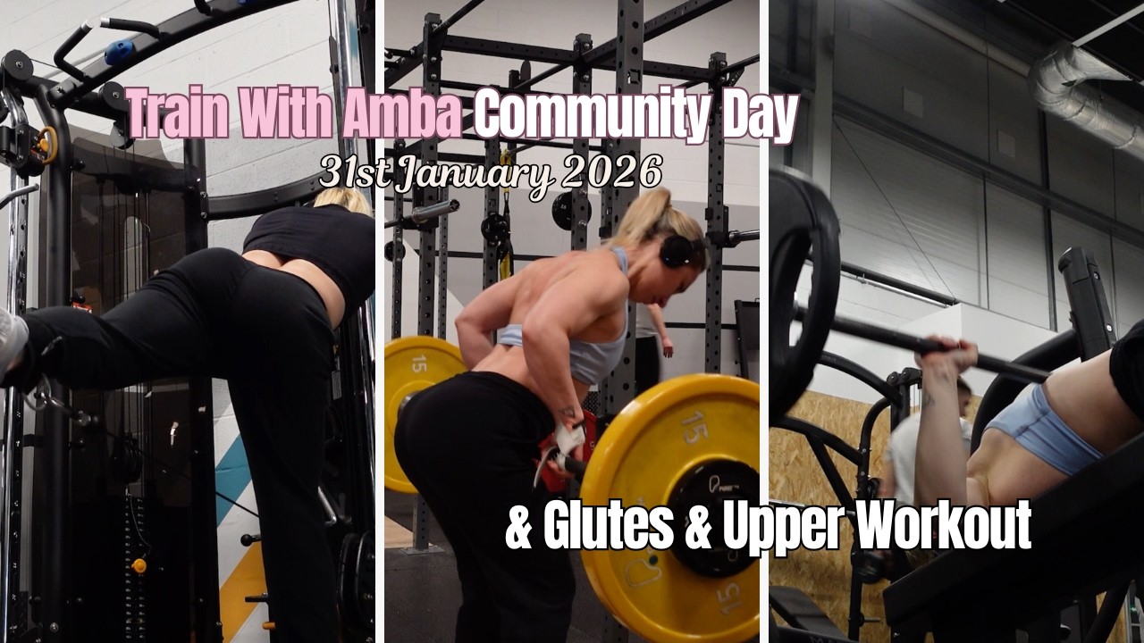 Mini HYROX Community Day | Glutes & Upper Workout