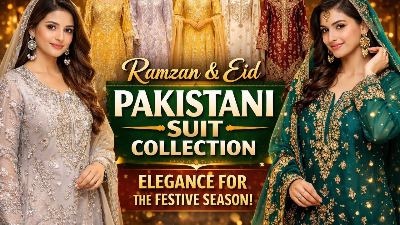 Pakistani Suits Special for Eid 2026 | Latest Eid Collection | Pakistani Lawn Suits | Eid Shopping 