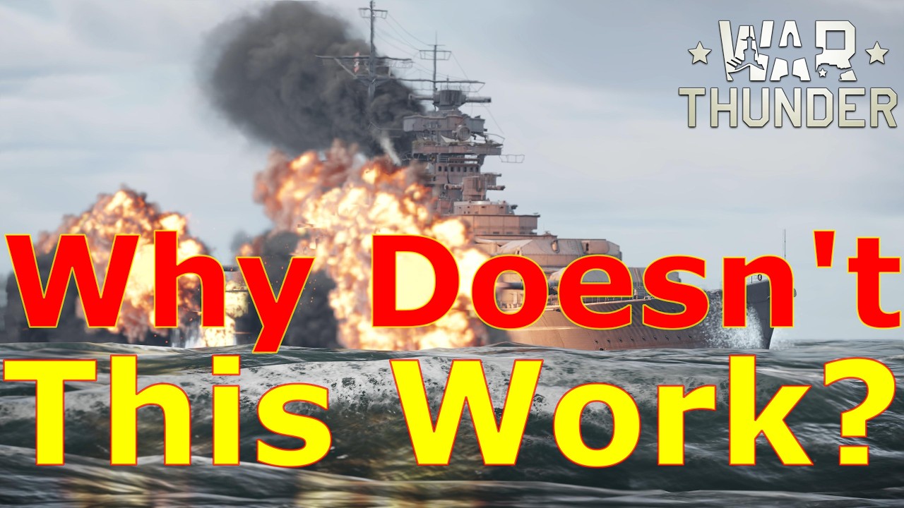 War Thunder: почему морские сражения не работают?