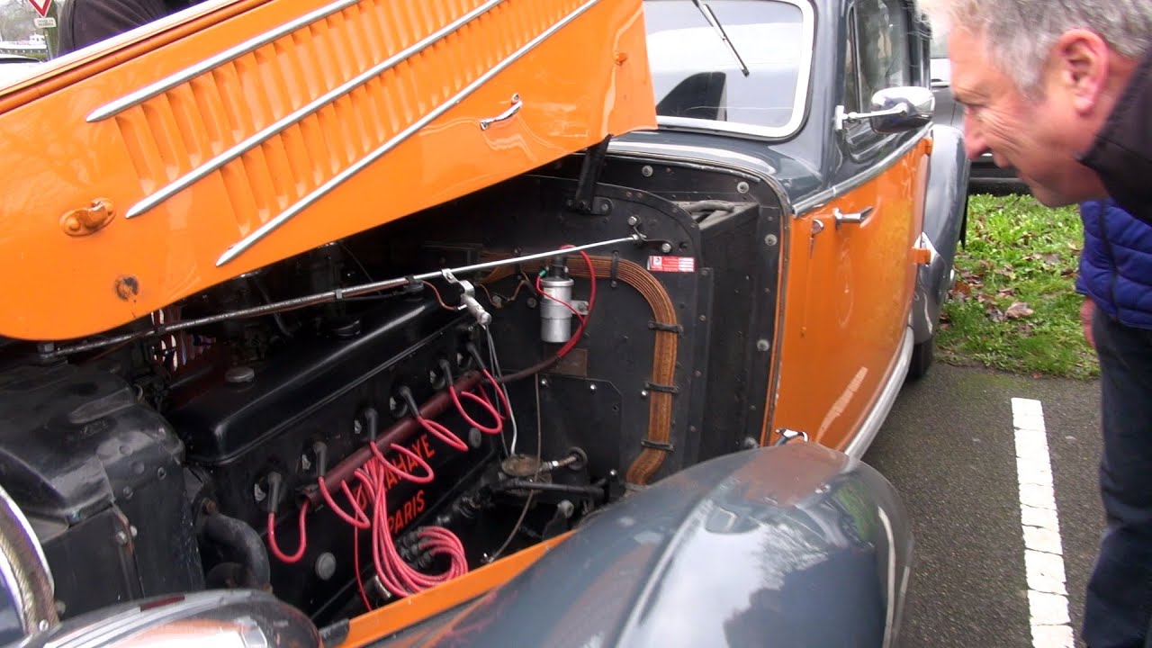 Vidéo : Autos anciennes  Triel-sur-Seine - janvier 2020