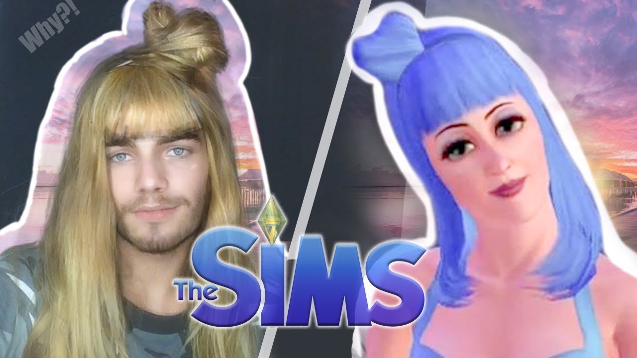 Trying bad sims hairstyles IRL