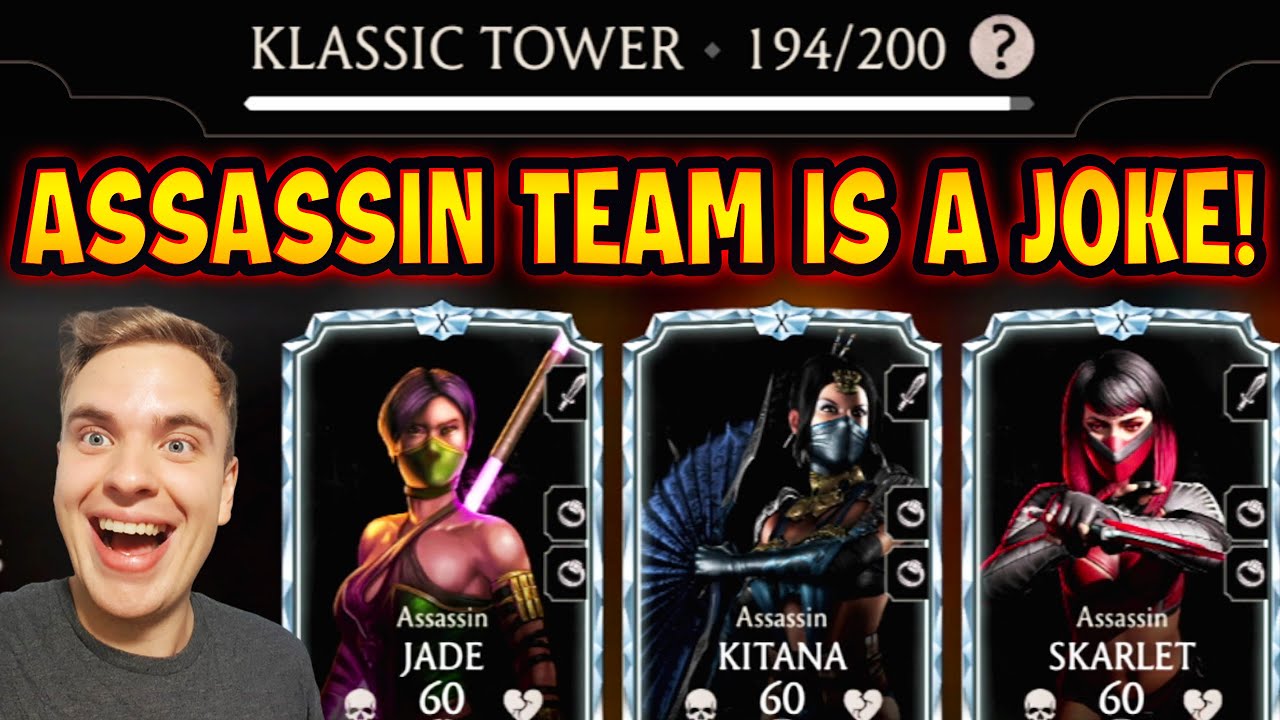 MK Mobile. I Beat Fatal Klassic Tower Battle 195. 196 is NEXT. Can I Do It?