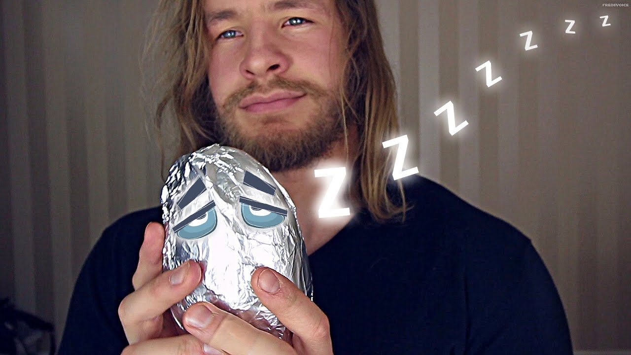 ASMR For Sleep | CHOCOLATE EATING/WRAPPING