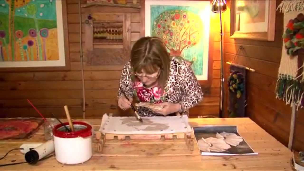 Nota de Decoración - Técnica Batik - Pintura en Batik