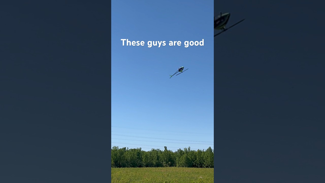 3D Flying at the Field #rchelicopter #3dhelicopter #perfect #viral