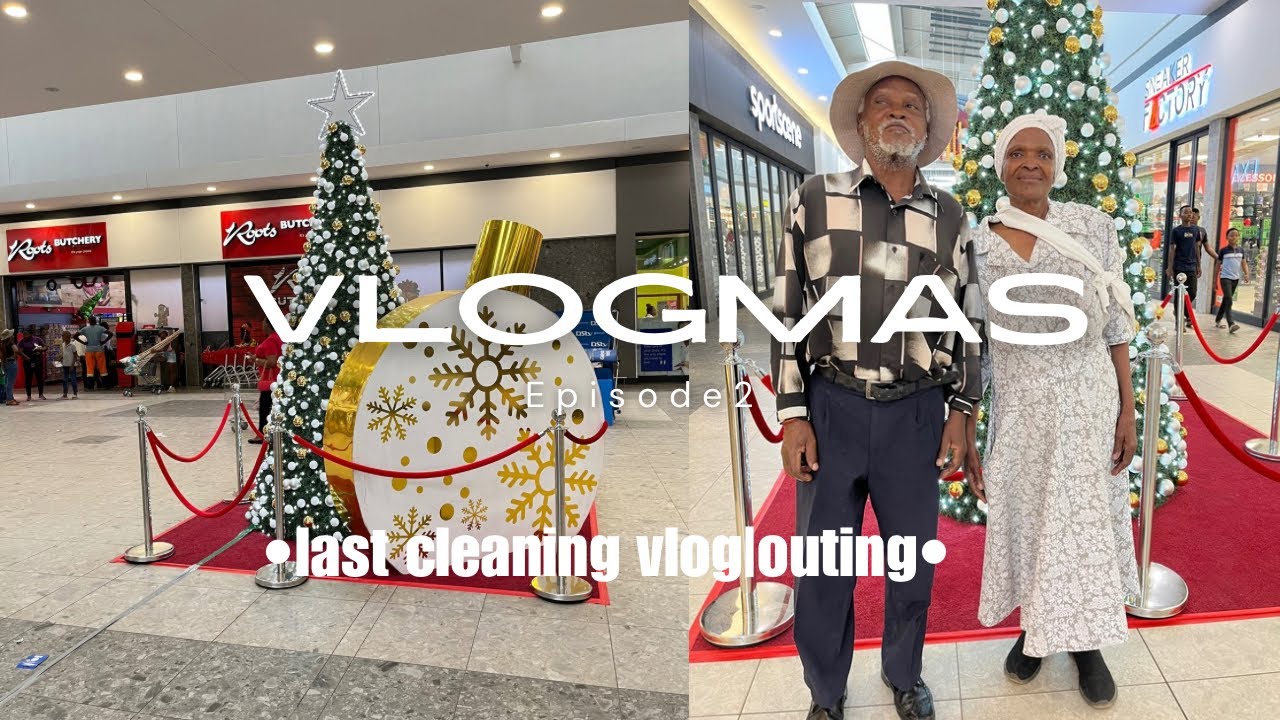 VLOGMAS|Cleaning|Outing