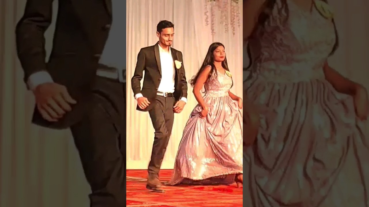 Couple Ramp walk on fresher's party in GEC MUNGER.....|#trending #shortvideo #photography #rampwalk