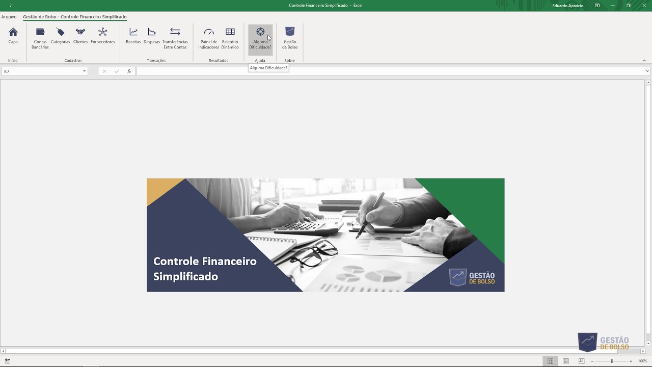 Primeiros Passos no Controle Financeiro Simplificado - Gestão de Bolso