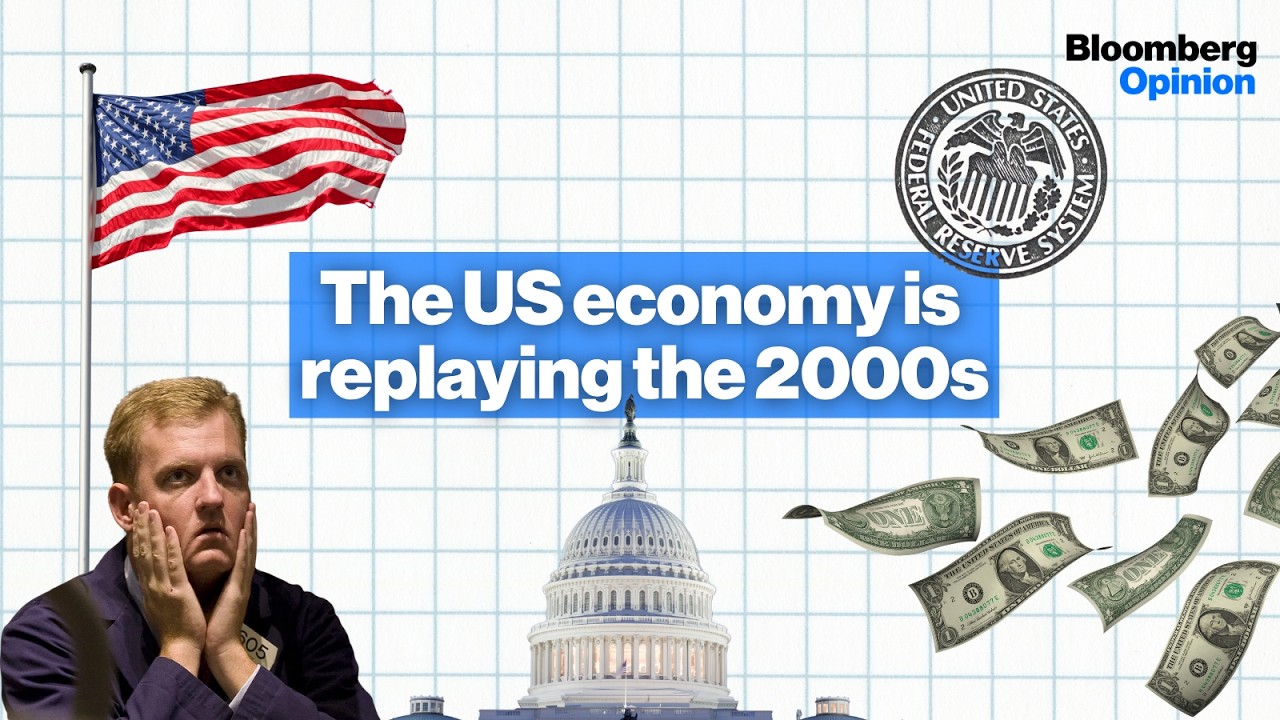 Экономика США переживает кризис 2000-х годов.