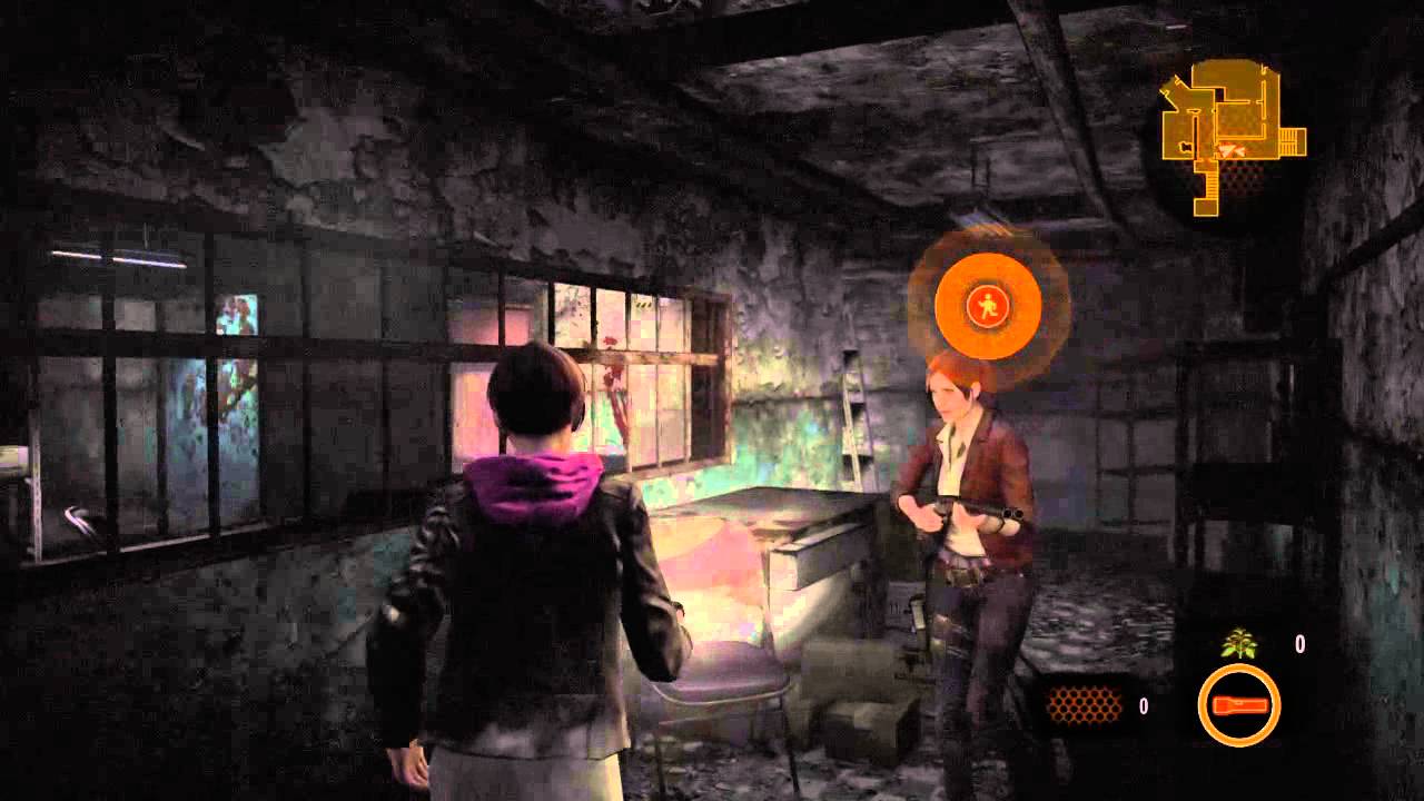 Resident Evil: Revelations 2 - Прохождение эпизода 2, часть 8 - Гонка против двери клетки PS4 HD