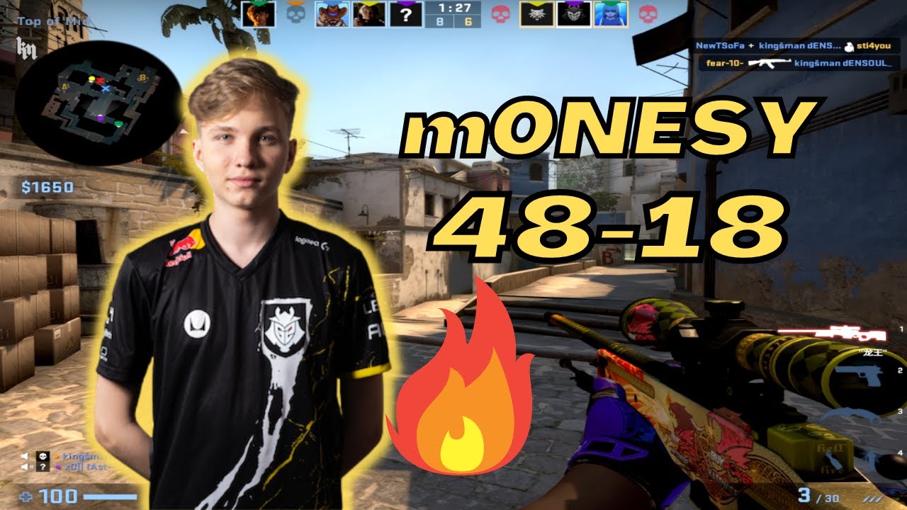 CSGO POV | m0NESY (48-18) Mirage POV | FACEIT Ranked | Mar 18, 2023