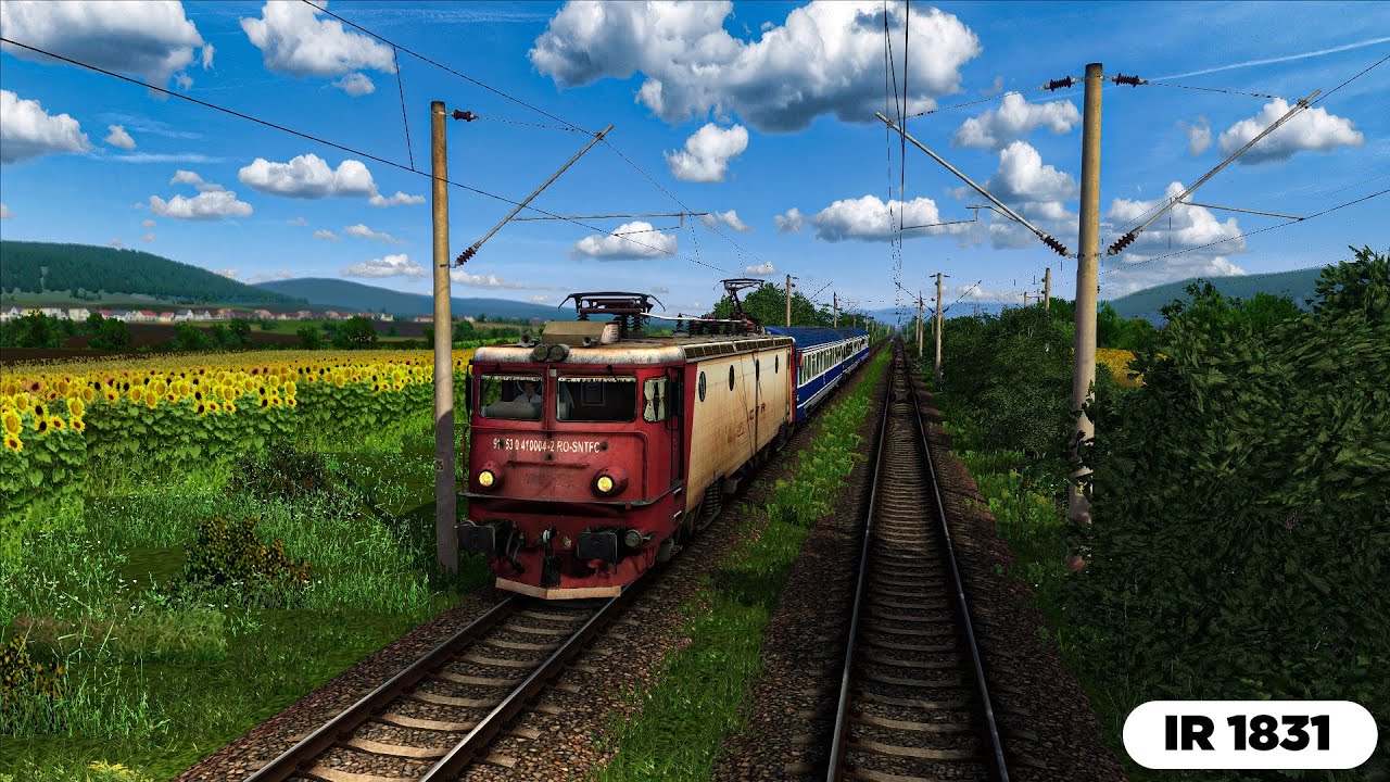 IR 1831 - Galati - Iasi - Cluj Napoca ( Presentation of Sky & Weather Enhancement Pack 2.0 ) Romania