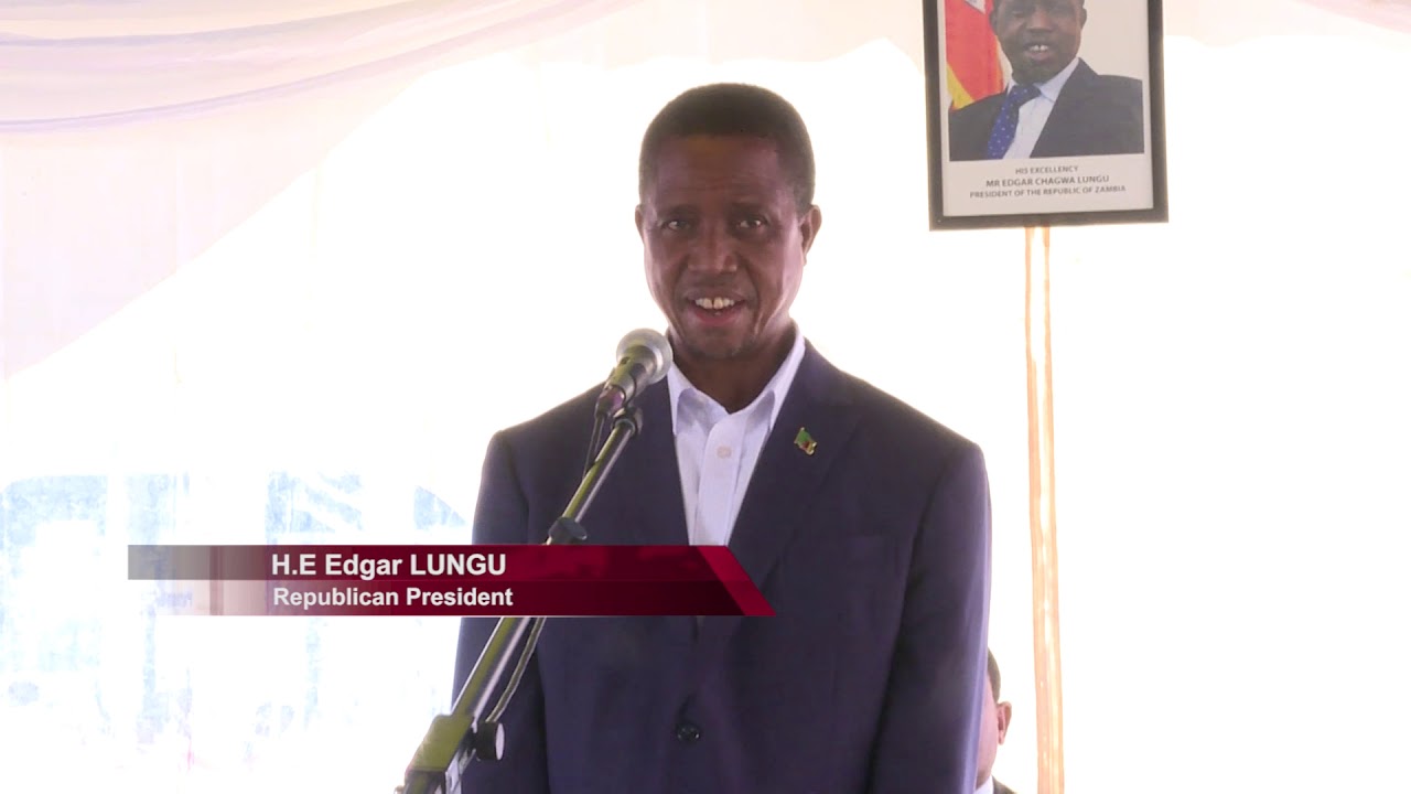 President Lungu Opens ECL Mall 29 12 2018