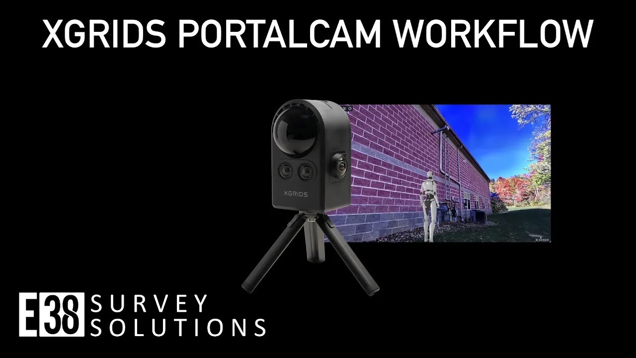 Рабочий процесс XGRIDS PortalCam