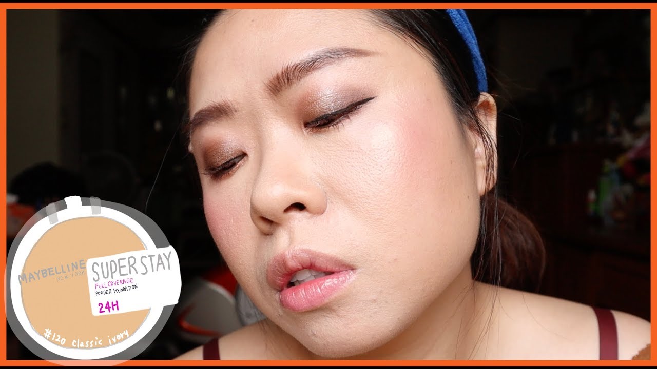 Maybelline Superstay 粉餅8小時實測，淋雨/流汗都來吧| Fun With Oprah
